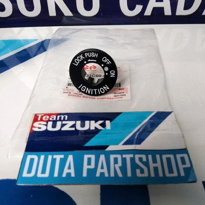 Tutup kunci kontak satria lumba hiu Shogun 110 smash lama spin 125 original Suzuki Genuine Part Asli