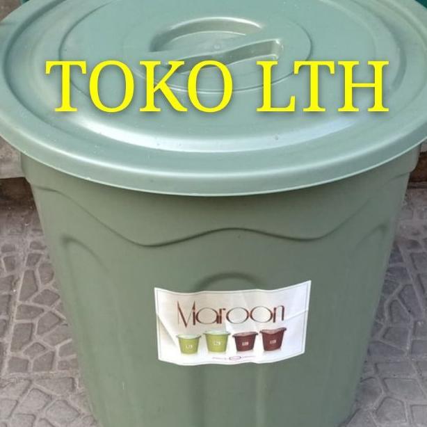 Ember Abu 50 Liter Plastik / Ember 50 Liter + Tutup / Tong Air