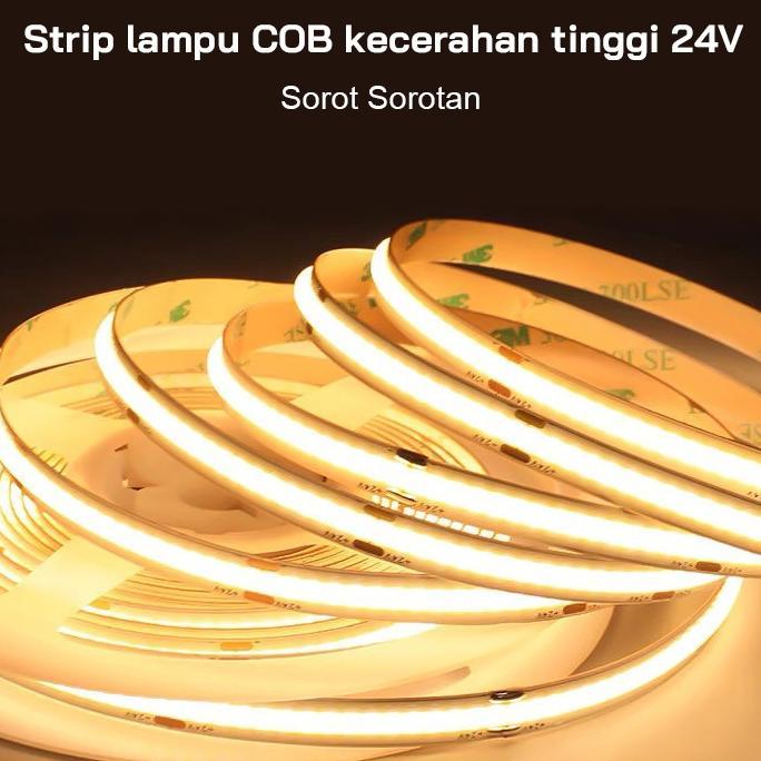 Led Strip Cob 24V 10 Meter 320 Led 12 Watt Per Meter 3000K/4000K/6000K
