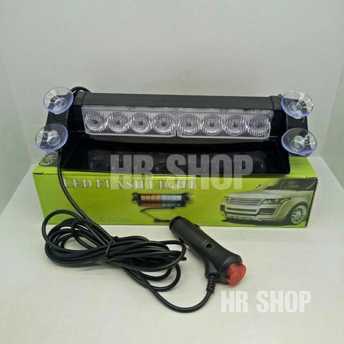 lokajiwotop / LAMPU STROBO LED DASHBOARD MOBIL 12V - LAMPU STROBO DASBOARD Diskon