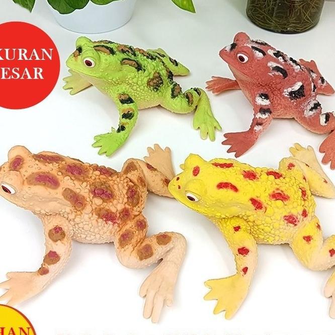 Mainan Squishy Kodok Katak Squisi Frog Stress Ball Fidget Toy Penghilang Stress Slime Bola Stres Pen