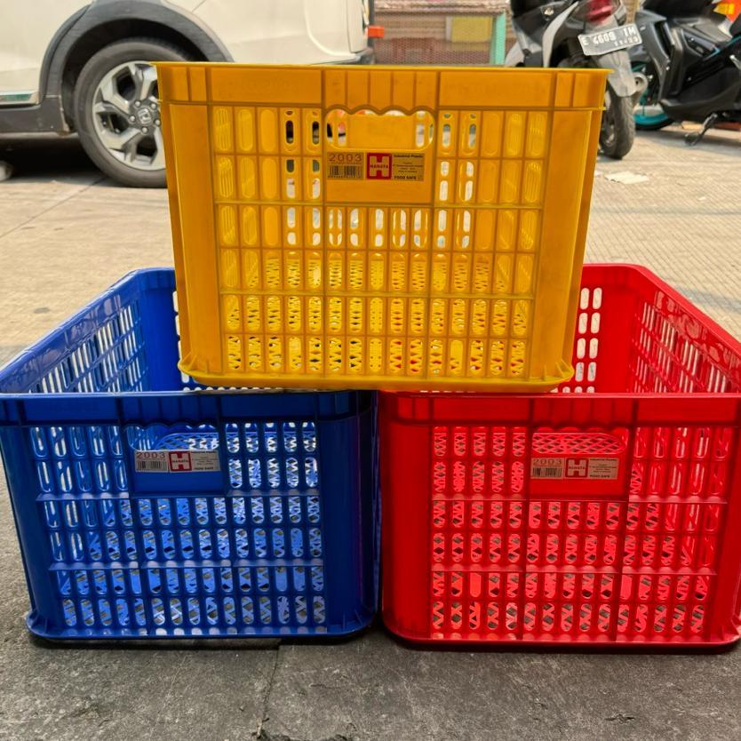 Keranjang Industri 2003 Hanata / Container Industri Plastik Krat