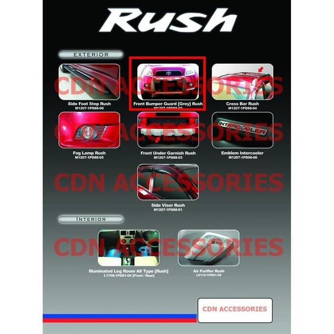 Front Bumper Guard Rush / Terios / Tanduk Bemper depan Rush / Terios