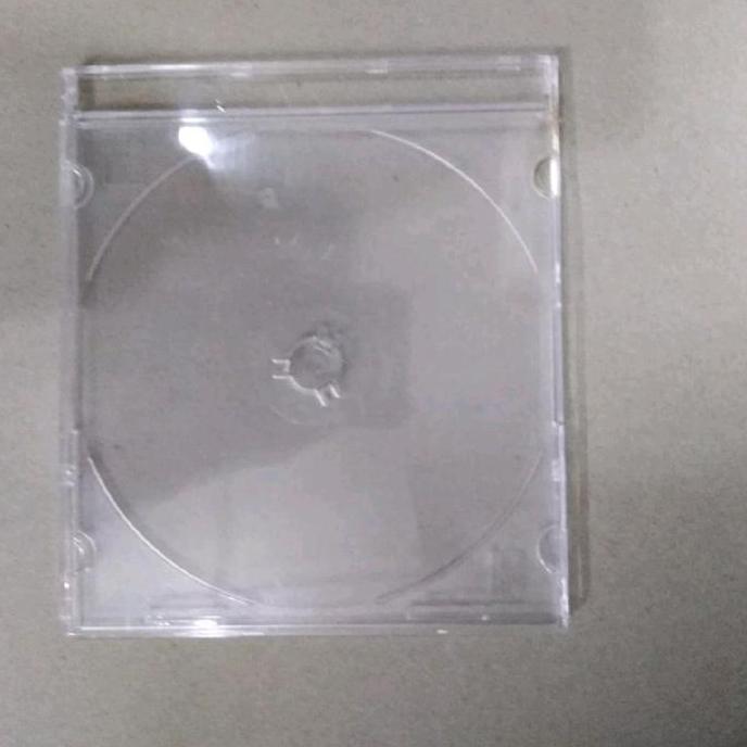 casing CD/DVD mika plastik single