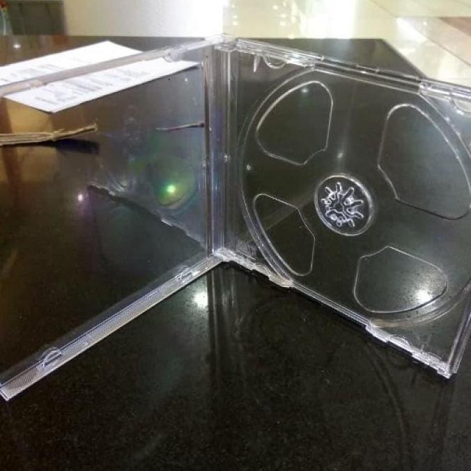 (KARTONAN) CASE CD Mika tebal GTPRO kotak DVD Case GT-Pro SINGLE (1 DUS ISI 200PCS)
