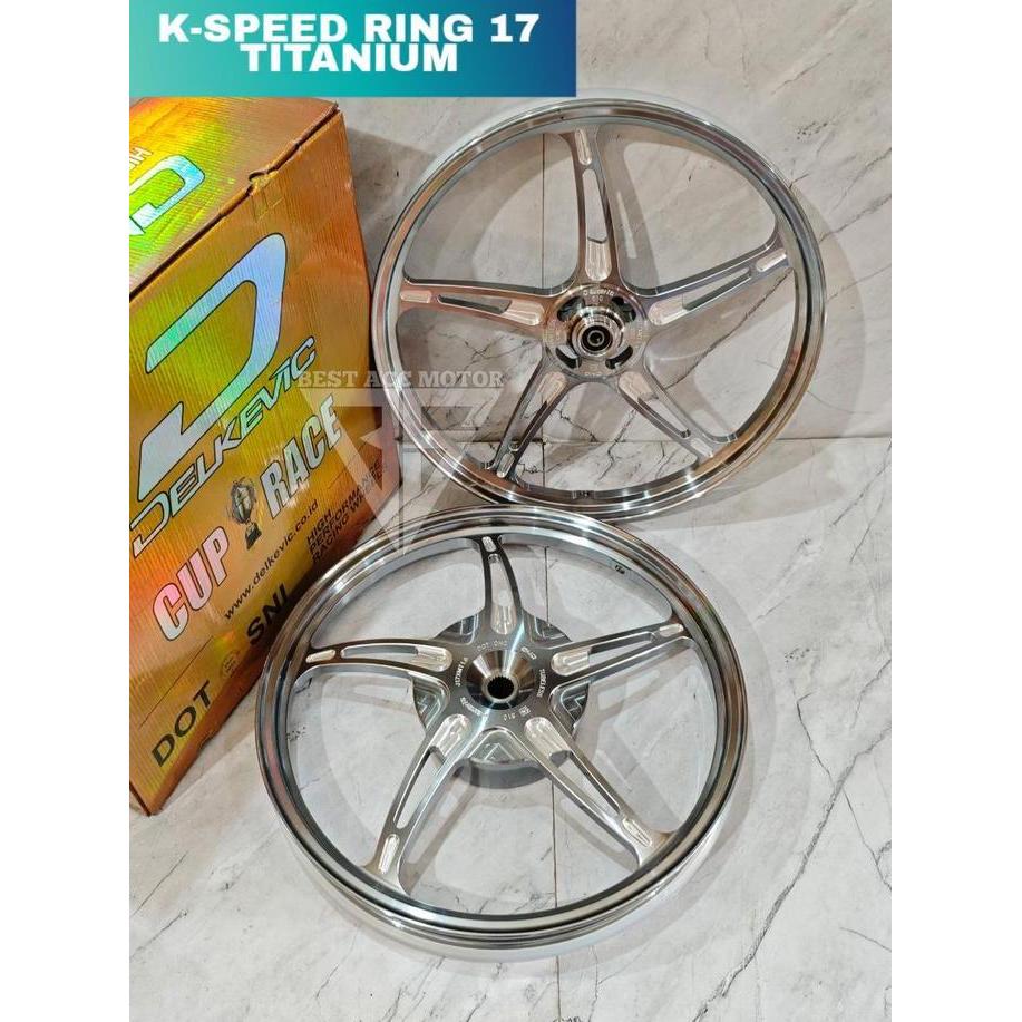 Terlaris Velg Delkevic Bintang Laut Ring 17 Beat Scoopy Genio Vario 110 Mio Sporty Vario 160 Ring 17