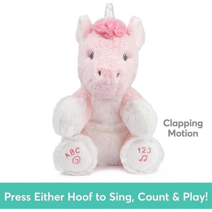 GUND - ORIGINAL Animated Alora Unicorn ABC 123
