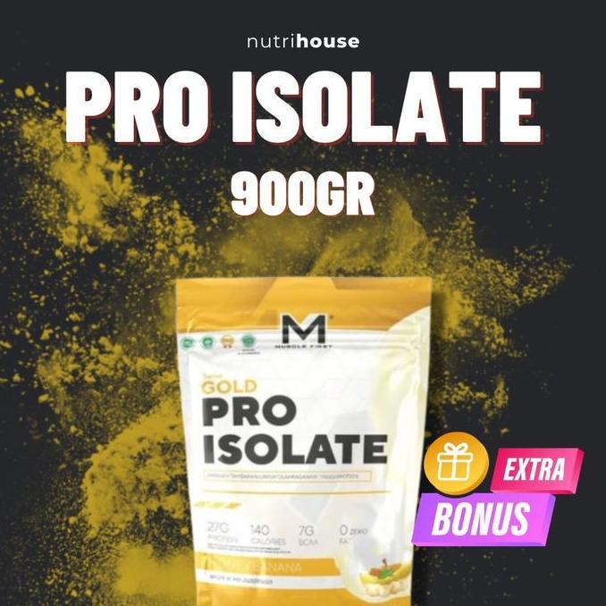 M1 Muscle First Gold Pro Isolate Whey 2Lb 900Gr Whey Protein Isolate Wpi