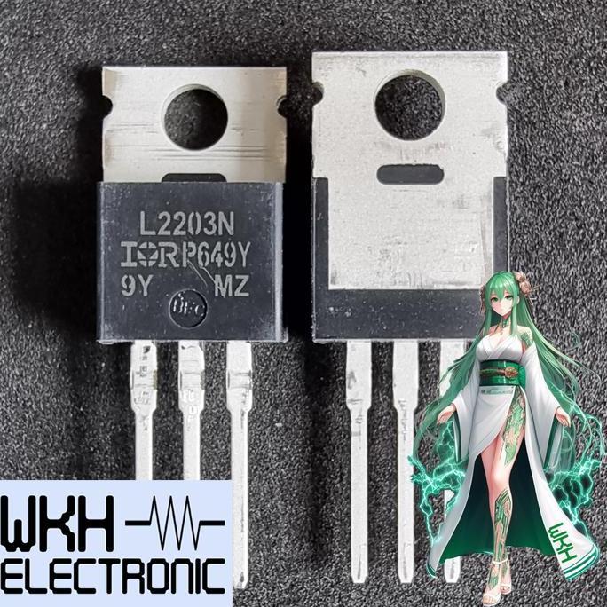 ORIGINAL IRL2203NPBF IRL2203 N-CH MOSFET 30V 116A L2203N IRL2203N CO27