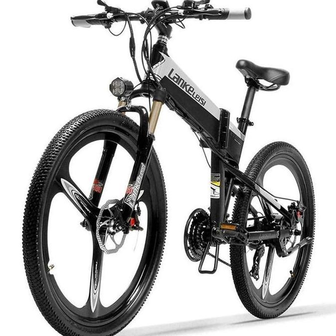 Terlaris Sepeda Elektrik Sepeda Listrik Lipat Folding Bike Smart Moped Elite Version 48V 10.4Ah Warn