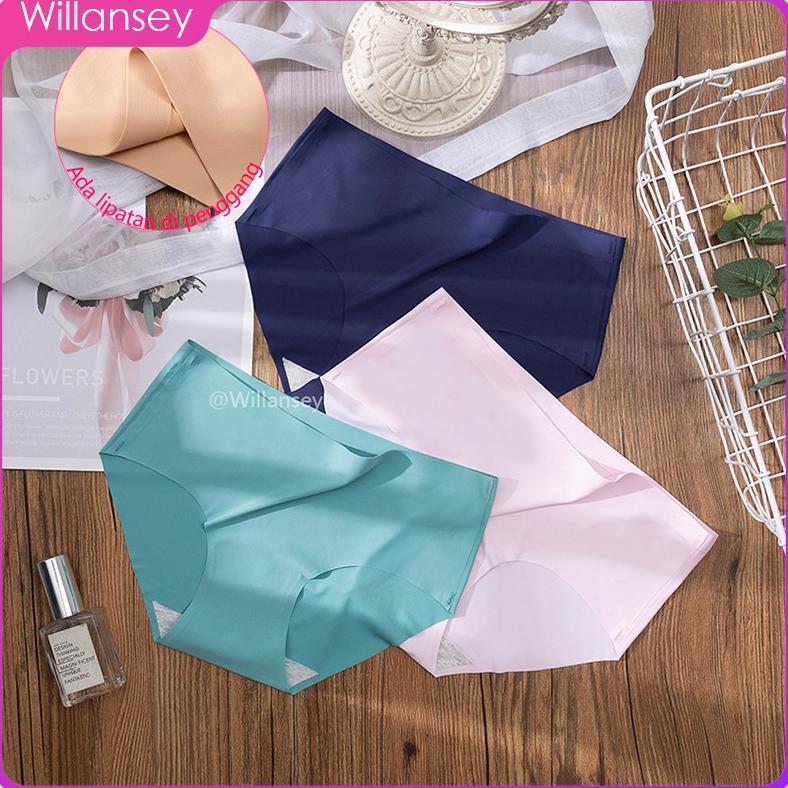 Premium [Cod] Celana Dalam Wanita Seamless Premium Quality Cd Seamless Halus Tanpa Jahitan Pkaian Da