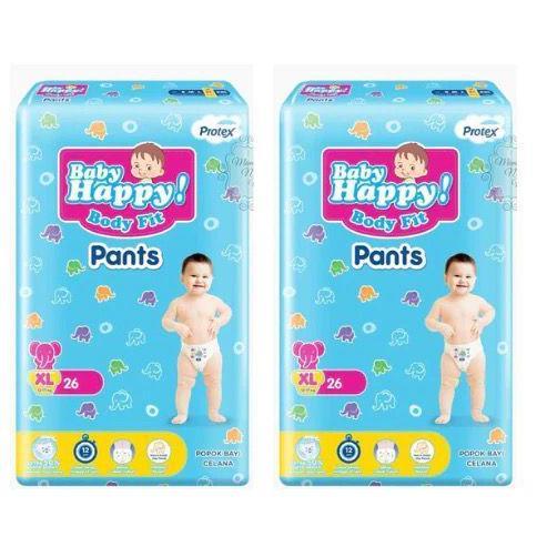 Diaper- 2 Ball Baby Happy Pants Popok Bayi Celana Baby Happy 2 Ball