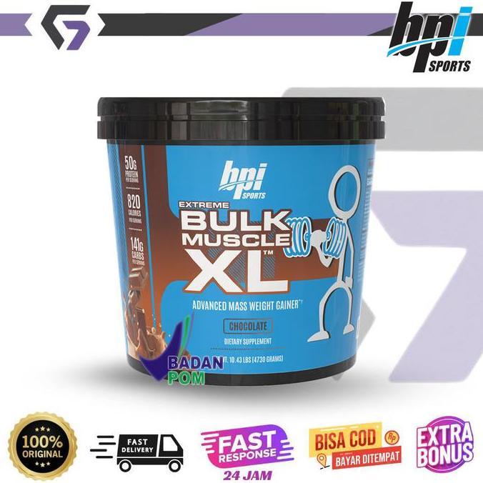 Bpi Sports Bulk Xl Gainer Bpi Bulk Muscle Xl 10 Lbs 10Lbs