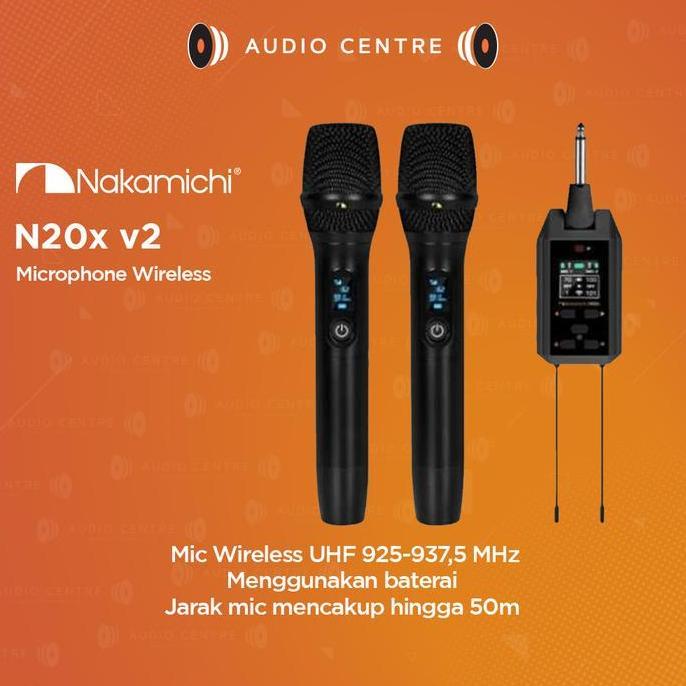NAKAMICHI N20X V2 MICROPHONE WIRELESS