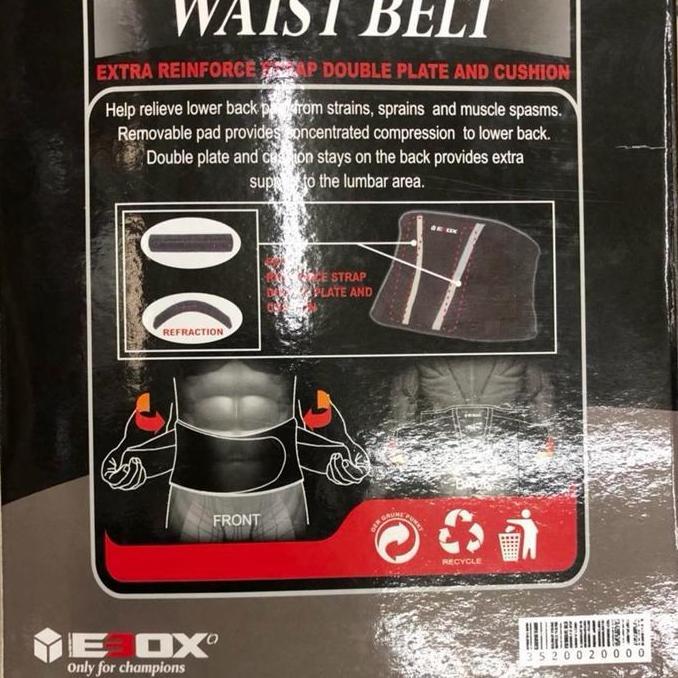 Waist Belt Support Korset Ebox 1052 (TERBAIK) (TERBARU) (TERMURAH)