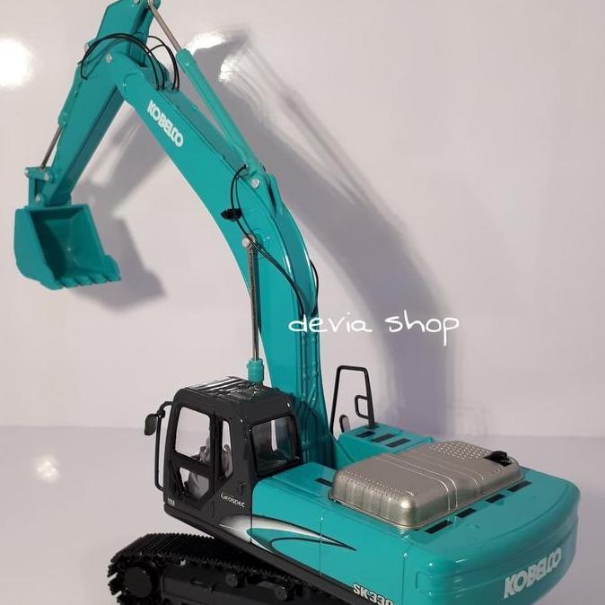 Miniatur Excavator Alat Berat Kobelco Sk330