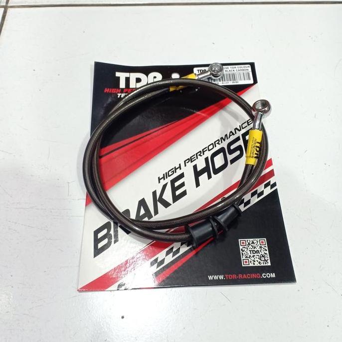 p_jazzmua - selang rem tdr 35 inch/ selang rem tdr black carbon 89cm depan rx king/ vixion/ selang r