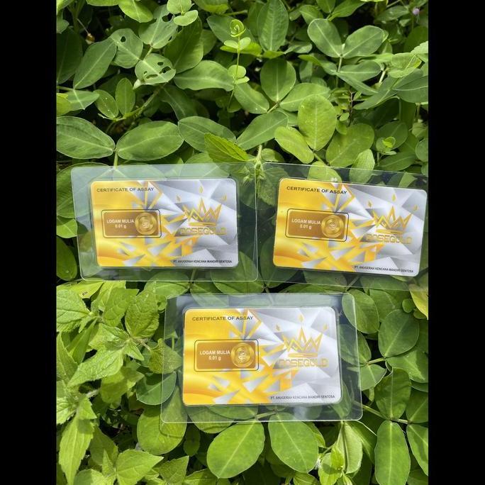 Nafelashop6 - Rose Gold Logam Mulia Emas Mini 0.01 Gram