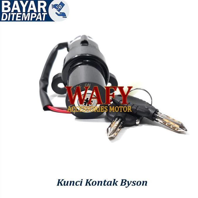 Kunci Kontak Yamaha Byson Model Bintang Kontak Byson Karbu Variasi Anti Maling Motor