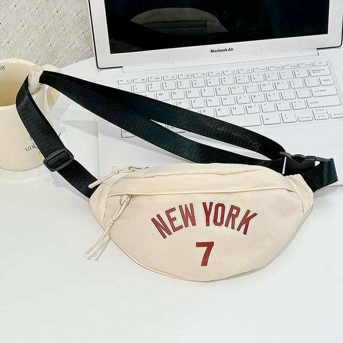 Borsa- Bambino Kidswear - Tas Selempang Sling Bag Anak Laki Laki Perempuan Motif New York Fashion Is