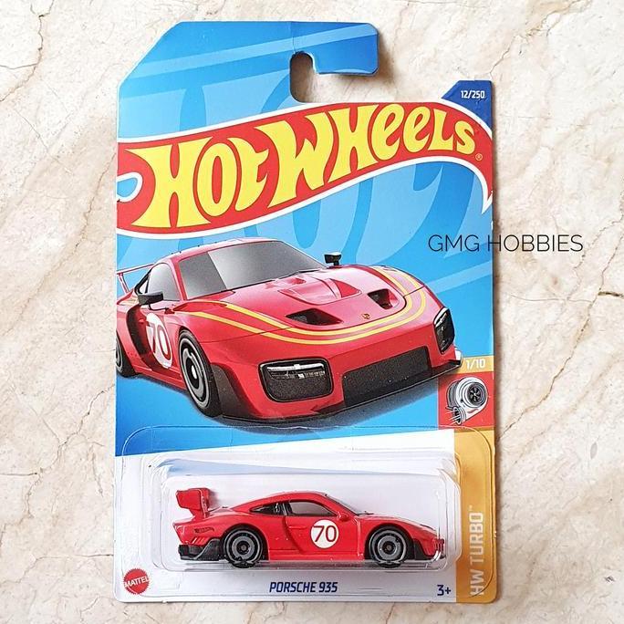 A 2022 PORSCHE 935 HW TURBO HOTWHEELS HOT WHEELS DIECAST MOBIL
