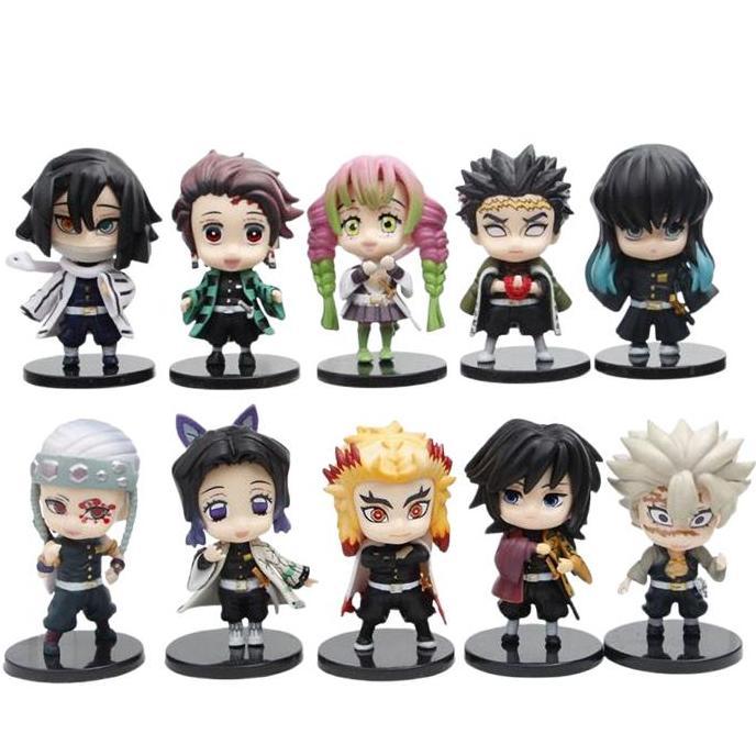 Kimetsu no Yaiba Set mini Action Figure PVC