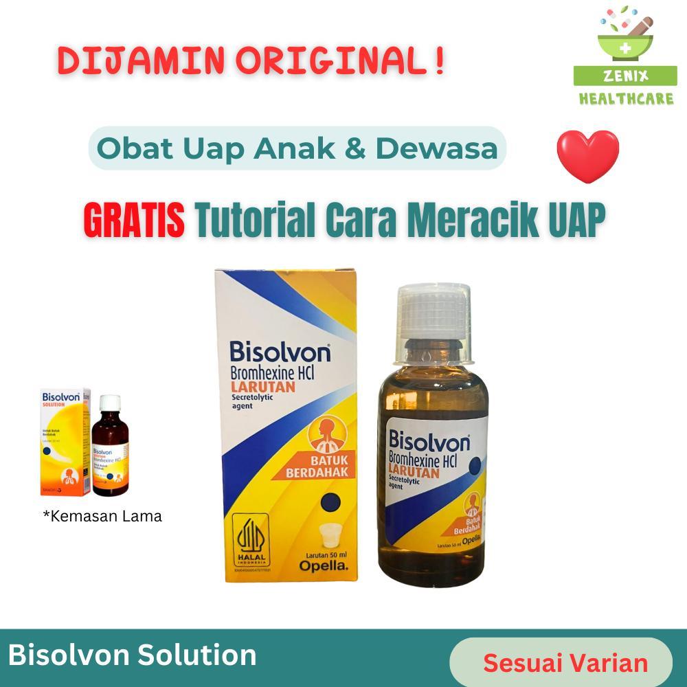 Bisolvon Solution Inhalasi Uap Nebulizer Redakan Batuk & Dahak