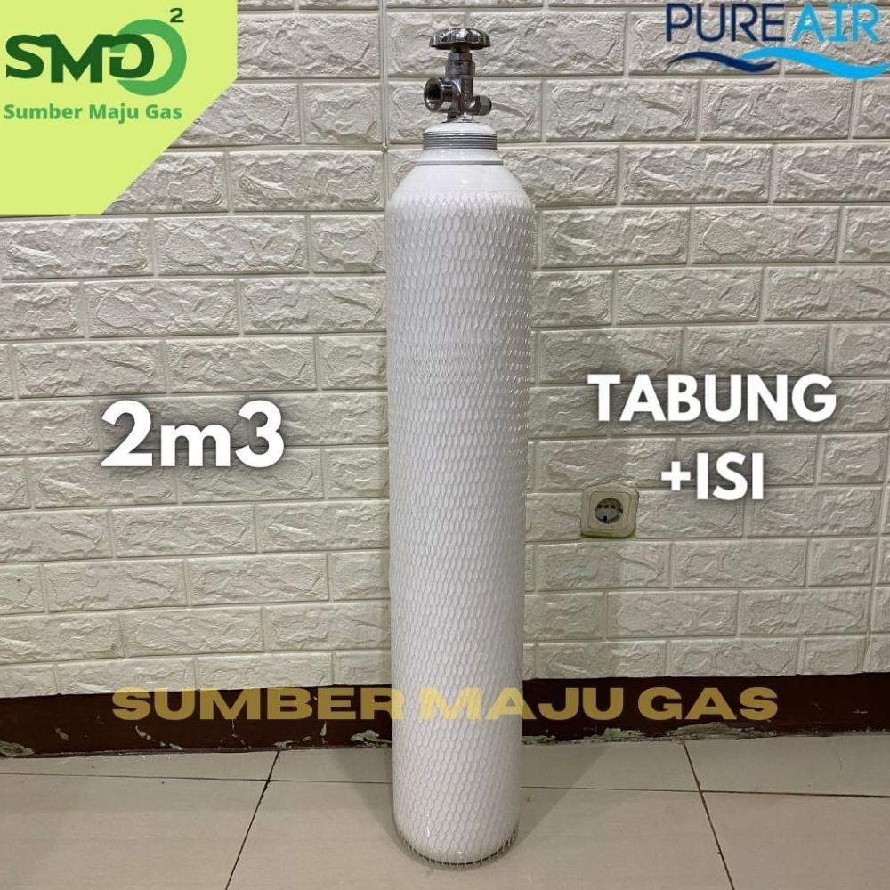 Tabung Oksigen 2m3 + Isi Oksigen