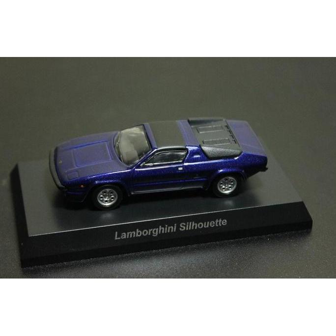 Kyosho 1/64 Lamborghini Silhouette Biru Loose
