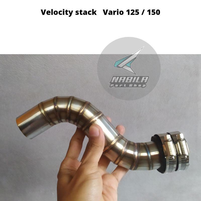 Velocity Stack Vario 125 /150 Pcx 150 Stainless