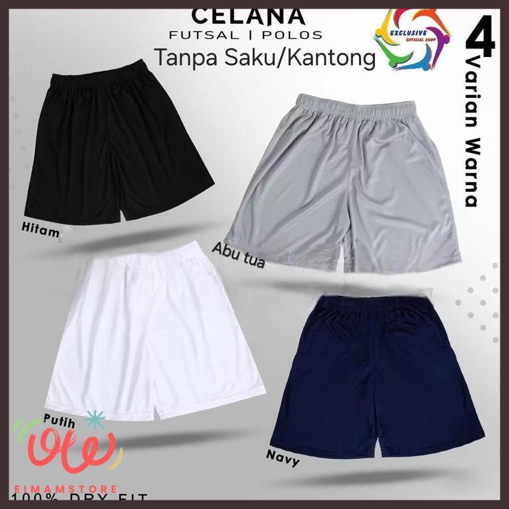 Berkualitas Celana Olahraga Polos/Celana Olahraga Training/Celana Pendek Pria