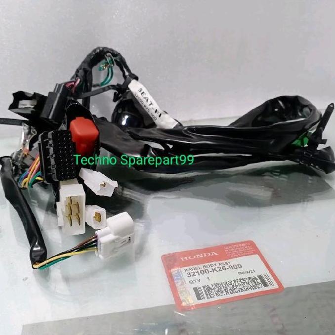 KABEL BODY K25 HONDA BEAT FI KABEL BODI MOTOR BEAT FI STATER KASAR