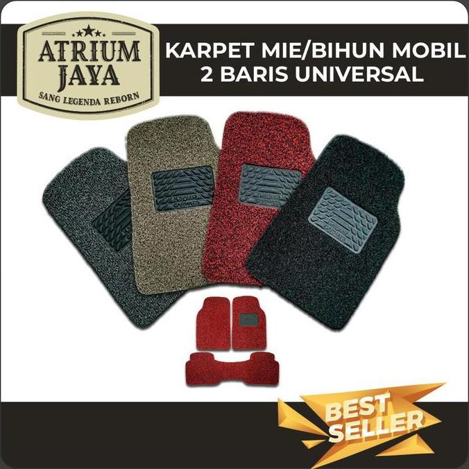 Karpet Mobil Bihun Mie APV, Grandmax, Luxio, Formo 2 baris UNIVERSAL