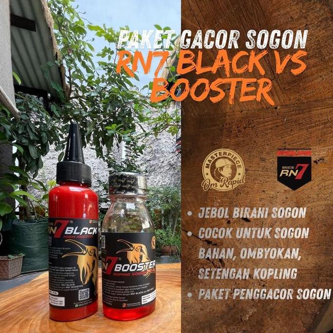 Paket Gacor Sogon Black + Booster / Penjebol Birahi Sogon Ombyokan, Bahan, Dan Setengah Kopling Alls
