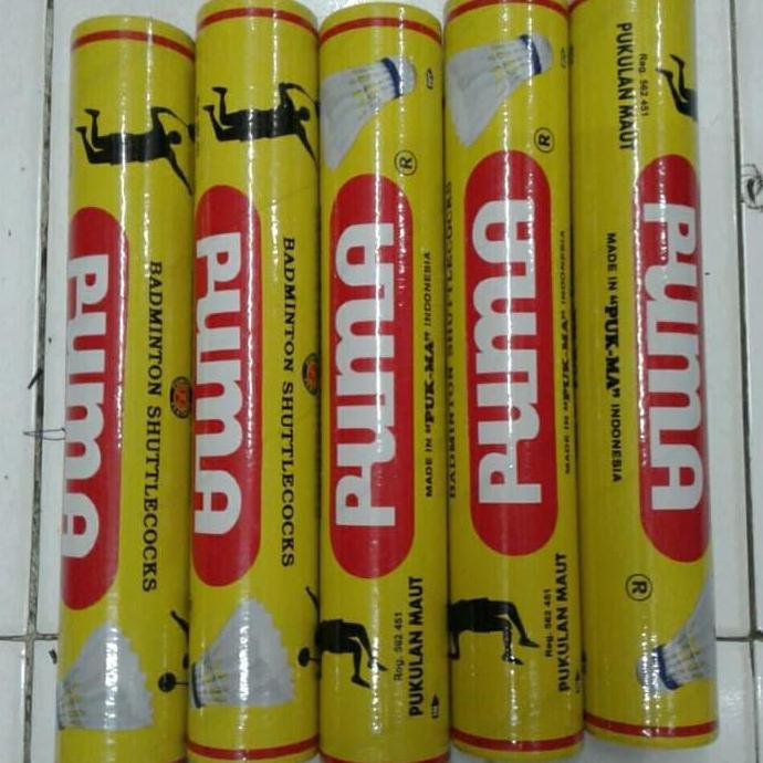Shuttlecock kok puma kuning ORIGINAL
