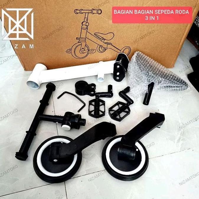 Terlaris Suku Cadang Sepeda Roda Tiga Anak Sparepart Balancebike 3In1 Terlengkap