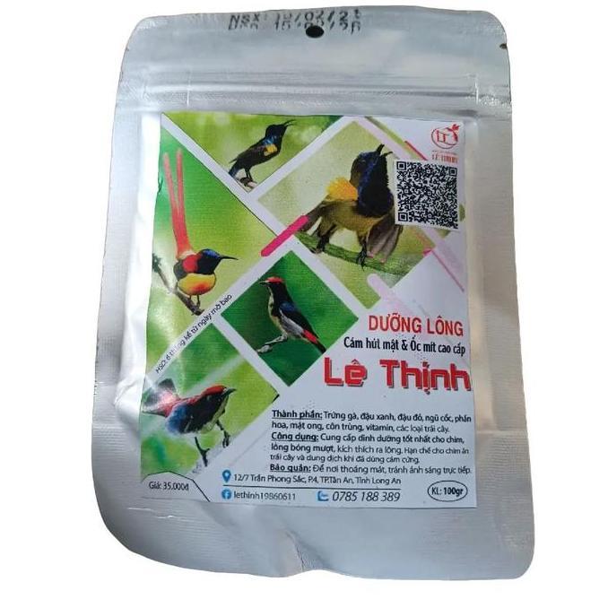 Pakan Burung Kolibri Voer Kolibri Le Thinh Duong Long Original Voer Vietnam Allshop
