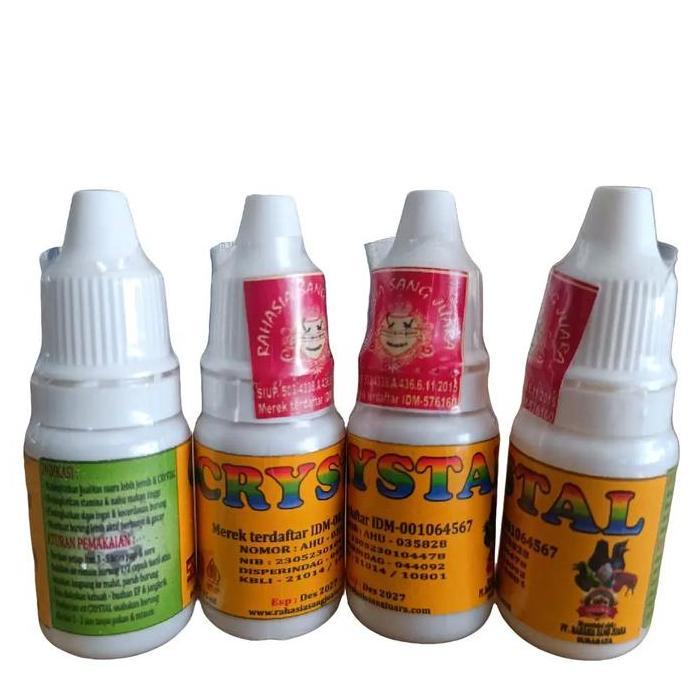 Vitamin Burung Crystal Rahasia Sang Juara Crystal Rsj Original Vitamin Penggacor Burung Allshop