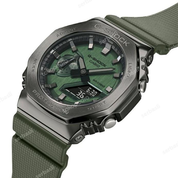 JAM CASIO GSHOCK GM2100B / G-SHOCK GM-2100B-3ADR ORIGINAL BERGARANSI