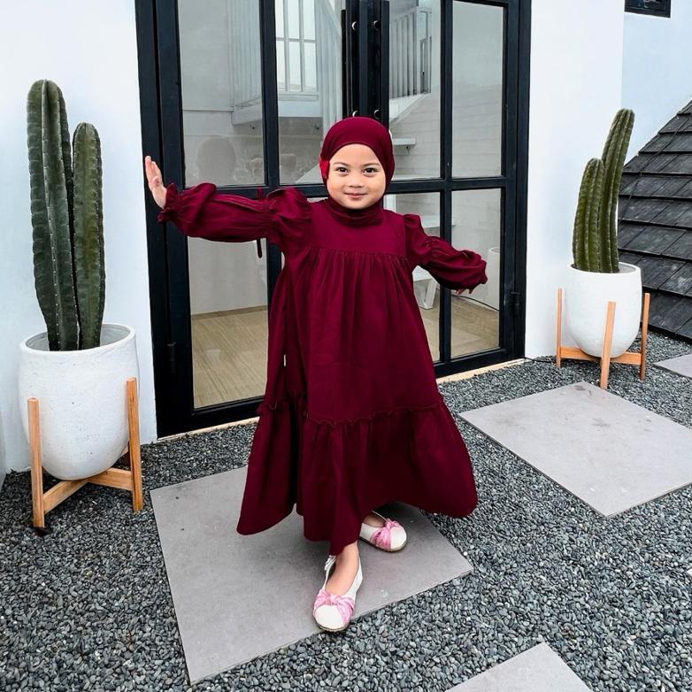 Premium Ayesha-Kaluna Gamis Anak 2-9 Tahun