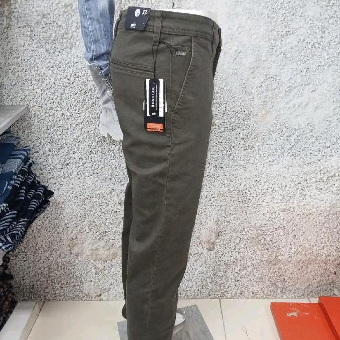CELANA PANJANG MERK CARDINAL CDL ORIGINAL SLIMFIT WARNA ABU