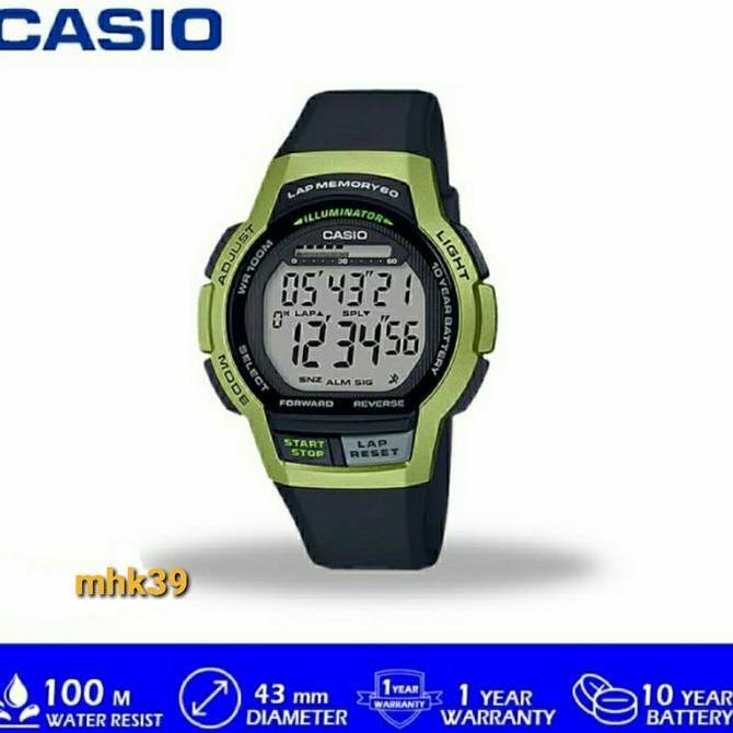 JAM CASIO WS-1000H-3AVDF / WS1000 DIGITAL ORIGINAL BERGARANSI