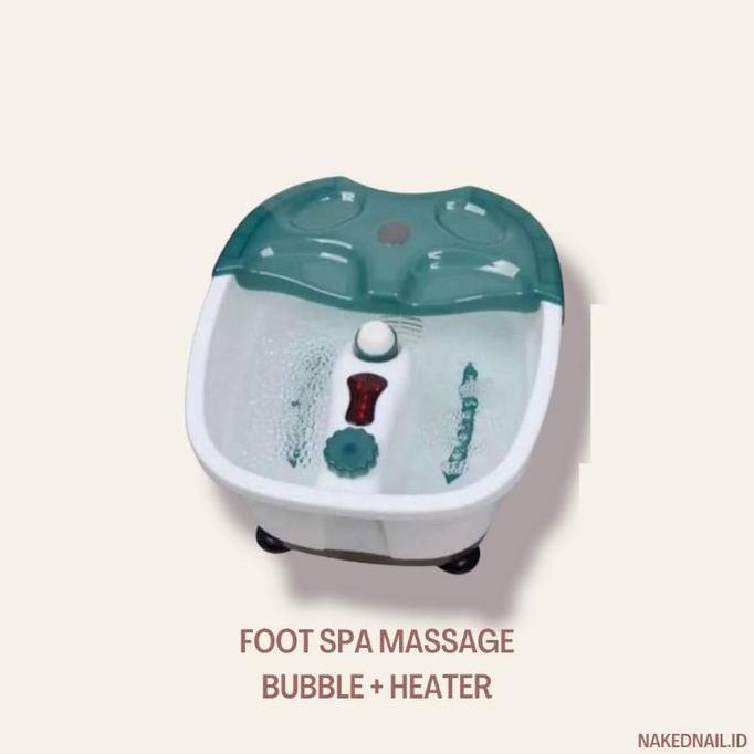 Foot spa massage heater + bubble alat rendam  kaki elektrik foot spa rendam kaki heater