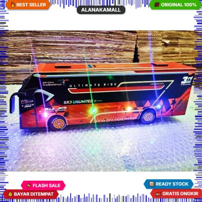 Miniatur Bus Telolet Basuri Tunggal Jaya Harga Grosir