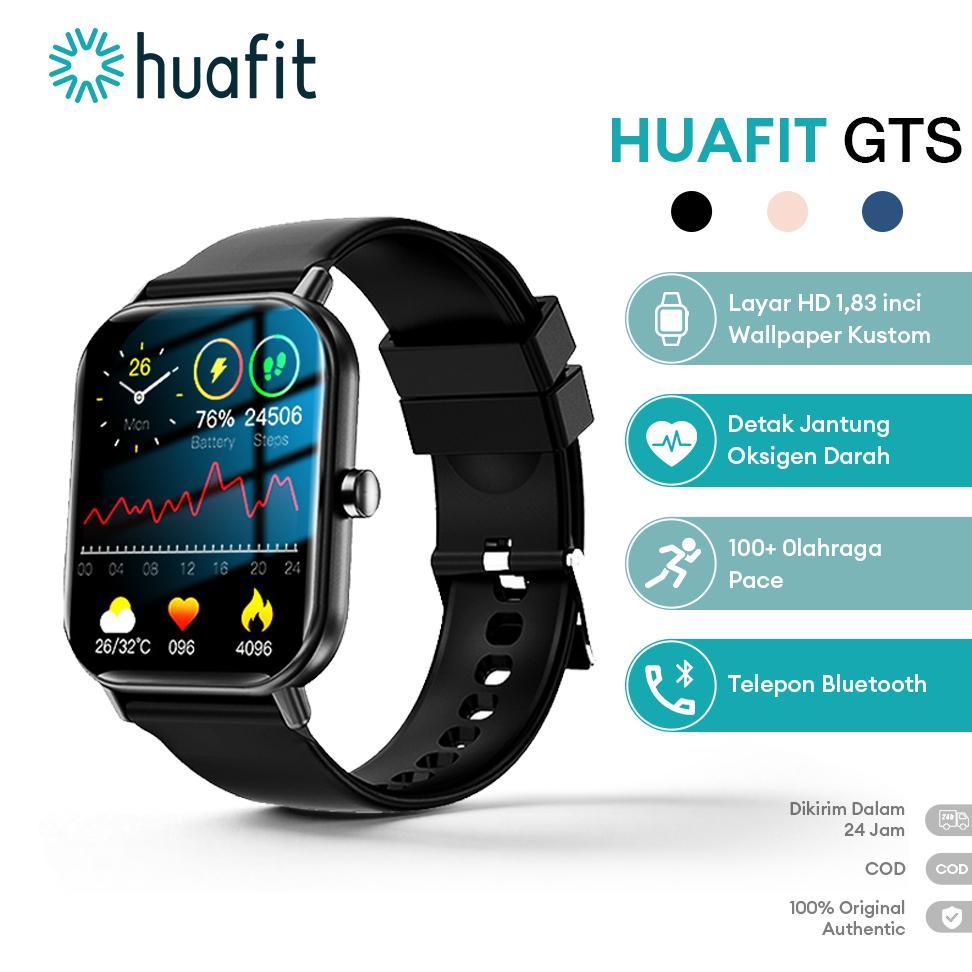 OFFICIAL HUAFIT AOLON GTS SMARTWATCH ASLI LAYAR 41MM RUNNING PACE WALLPAPER KUSTOM BLUETOOTH CALL KA