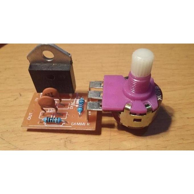 PCB DIMMER LAMPU CONTROL Q4004LT Q4004 LT BTA-12 BTA 12 BTA-41 BTA 41 SAF12