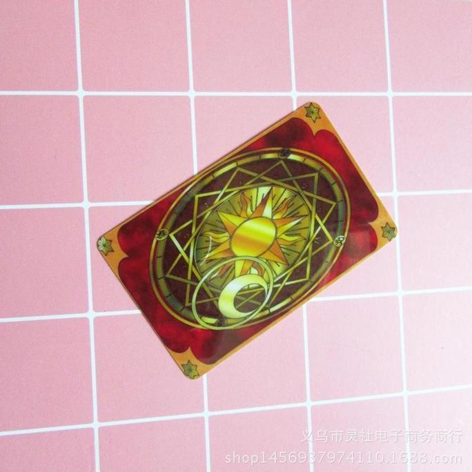 PICL sticker atm kartu clow card stiker cardcaptor sakura anime