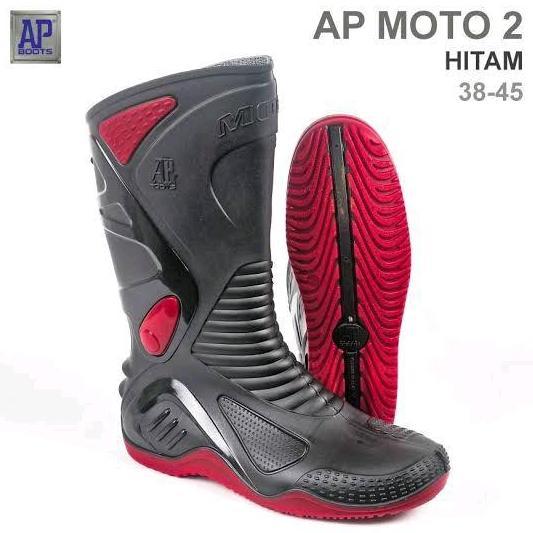 Sepatu AP boot Moto 2 Sepatu boot biker Shoes