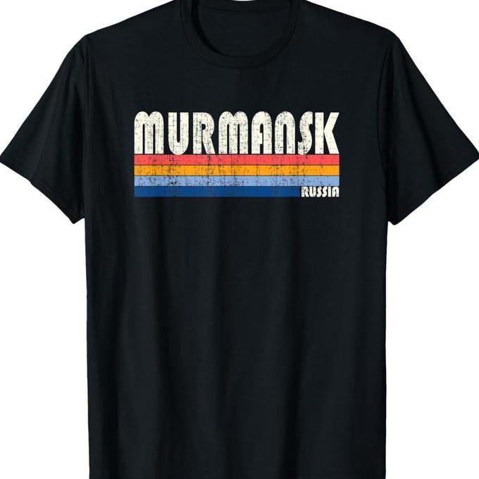 KAOS MURMANSK RUSIA RUSSIA - BAJU RUSIA RUSSIA MURMANSK - SOUVENIR RUSSIA RUSIA BANYAK MODEL TYPE 2
