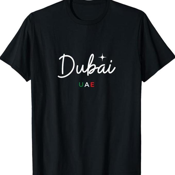 KAOS UNITED ARAB EMIRATES DUBAI BAJU DUBAI UAE - SOUVENIR UAE DUBAI UNITED ARAB T-SHIRT UAE DUBAI